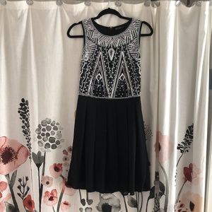 ▪️beautifully made beaded&black cocktail dress▪️